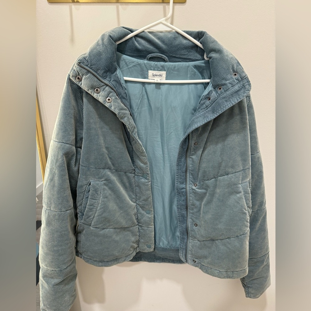 NWOT Splendid Mila Cord Puffer